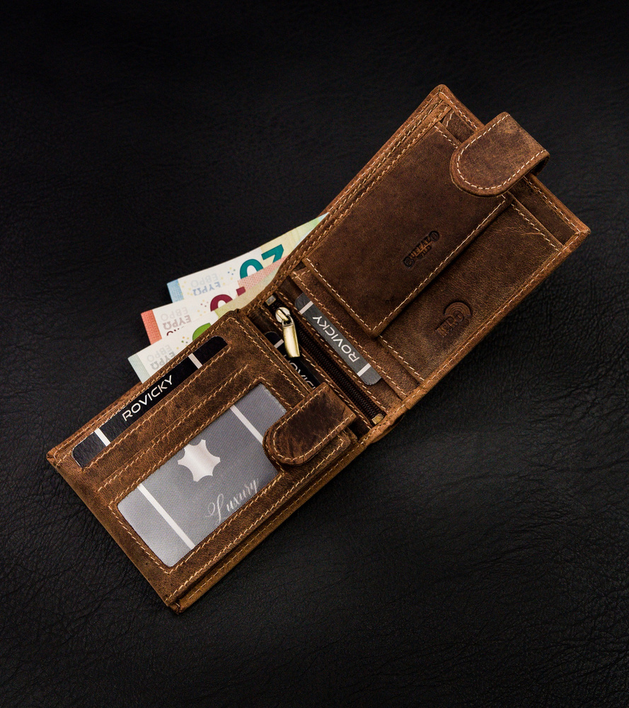 Кошелек мужской Buffalo Wild RM-02L-BAW-T-1419 Brown Кошелек мужской Buffalo Wild RM-02L-BAW-T-1419 Brown
